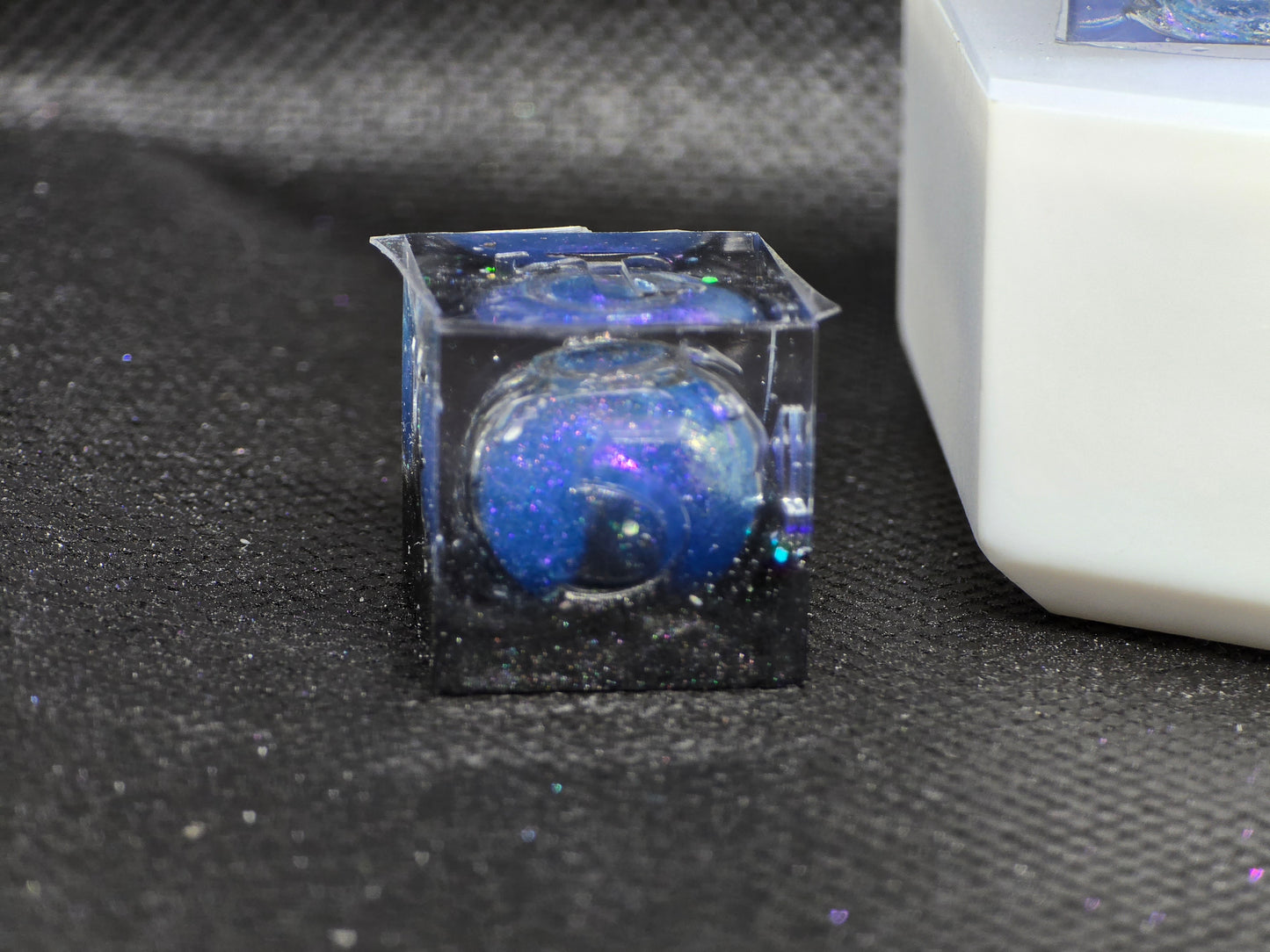 Triangulum Galaxy | Liquid Core | 7 Piece Dice Set
