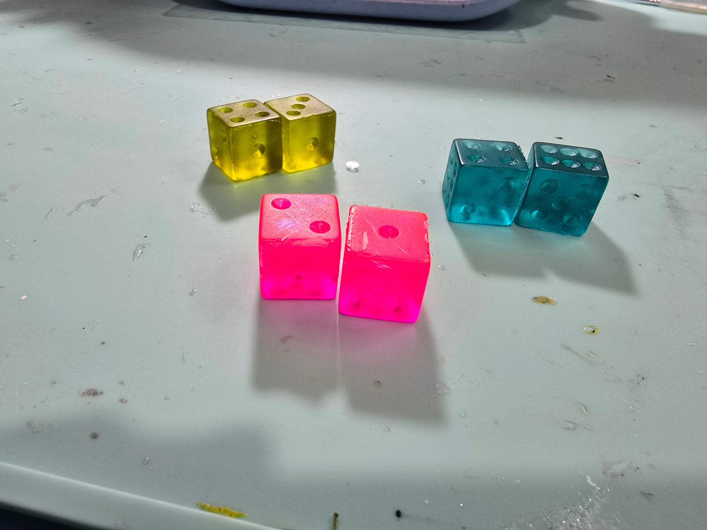 Classic D6 Dice - Dot Style Numbering