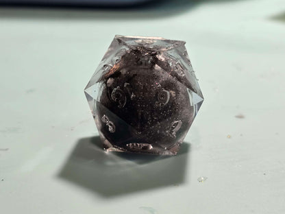 Queen of Lies Exclusive | Darkness Falls | Liquid Core | 7 Piece Dice Set